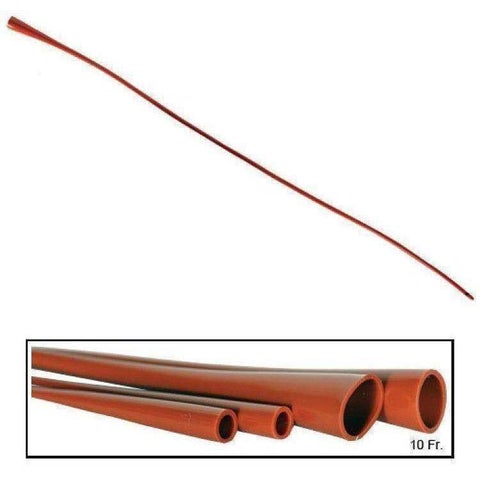 Image of 10Fr Puppy Kitten Small Animal Red Tube Feeding Kit - Lifeline Pet Supplies