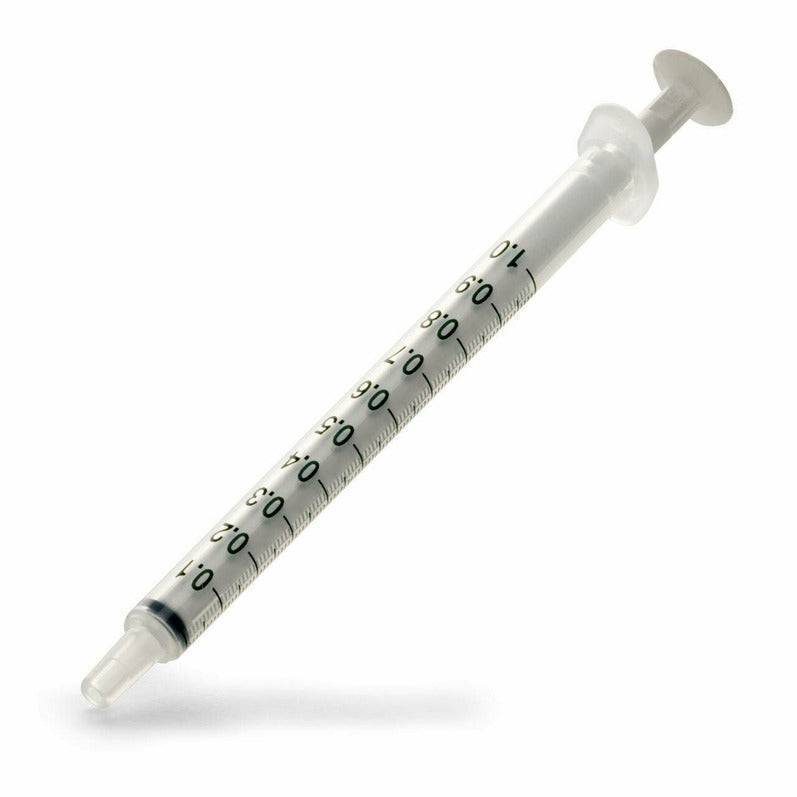 1 ML MIRACLE ORING SLIP TIP SYRINGE PKG/10