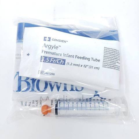 Image of 3.5Fr Puppy Kitten Small Animal Clear Tube Feeding Kit - Lifeline Pet Supplies