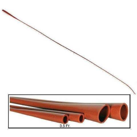 Image of 3.5Fr Puppy Kitten Small Animal Red Tube Feeding Kit - 3 Part - Lifeline Pet Supplies