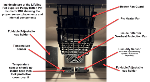 Image of Lifeline Pet Supplies Puppy Kitten Pet Incubator Icu