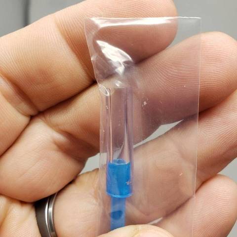 Image of Canine Ai Deluxe Blue Pipette - Med-Lg - 10 inch - Lifeline Pet Supplies