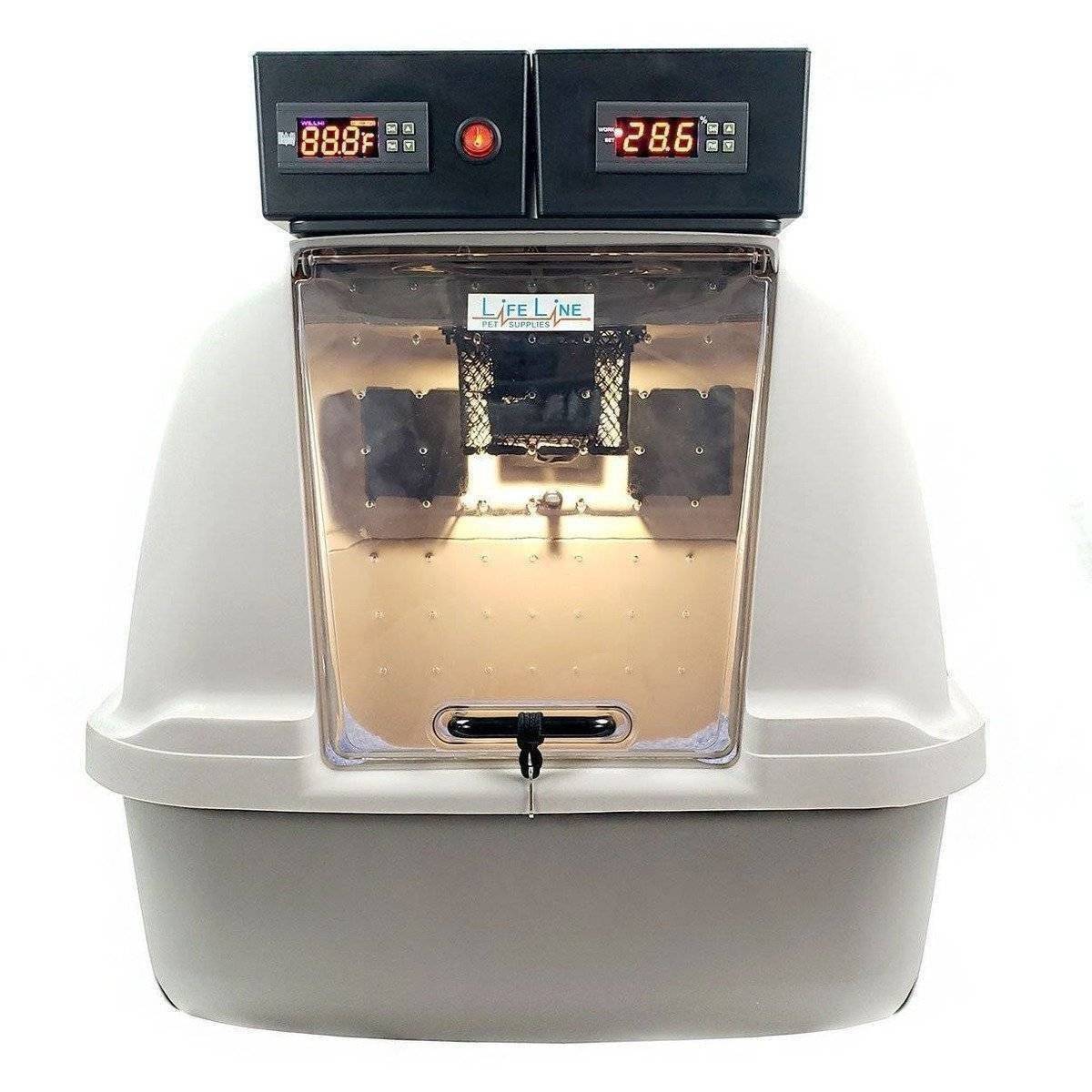 Lifeline Pet Supplies Puppy Kitten Pet Incubator Icu with Digital Humidity