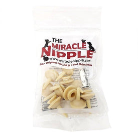 Miracle Nipple Original Pkg-10 - Includes 1- 3ml Oring Syringe - Lifeline Pet Supplies